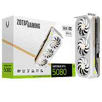 Zotac GeForce RTX 5080 Solid OC 16GB GDDR7 DLSS4 | Blanca | Tarjeta Gráfica Nvidia