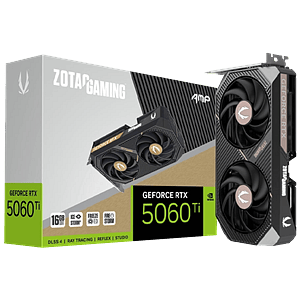 Zotac GeForce RTX 5060 Ti AMP 16GB GDDR7 DLSS4  Tarjeta Gráfica Nvidia