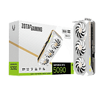 Zotac GeForce RTX 5090 Solic OC White 32GB GDDR7 DLSS4  Tarjeta Gráfica Nvidia
