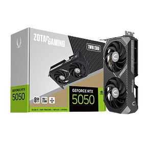 Zotac GeForce RTX 5050 Twin Edge 8GB GDDR6 DLSS4  Tarjeta Gráfica Nvidia
