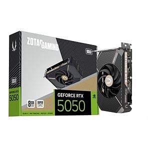 Zotac GeForce RTX 5050 Solo 8GB GDDR6 DLSS4  Tarjeta Gráfica Nvidia