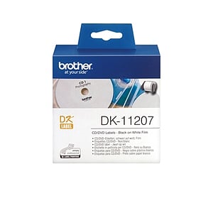 Etiquetas CDDVD Brother DK11207