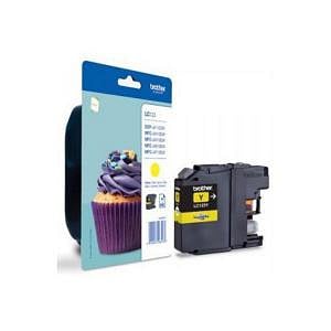 Brother LC123Y amarillo 600 pag  Tinta