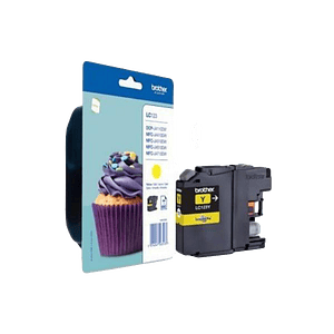 Brother LC123Y amarillo 600 pag  Tinta