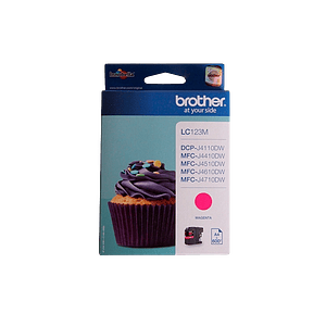 Brother LC123M Magenta 600 pag  Tinta