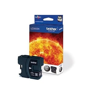 Brother LC980BK negro 300 pag  Tinta
