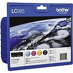 Brother LC985 Pack 4 Cartuchos Negro  Colores