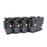 Brother Pack de 4 cartuchos de tinta LC3217VAL BKCMY hasta 550 páginas cada color