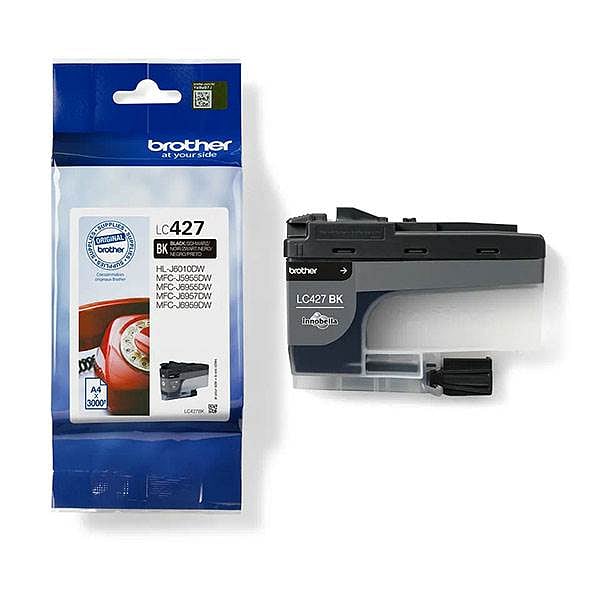Brother LC427BK Negro 3000 páginas  Cartucho Tinta Original