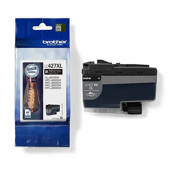 Brother LC427XLBK Negro 6000 páginas  Cartucho Tinta Original