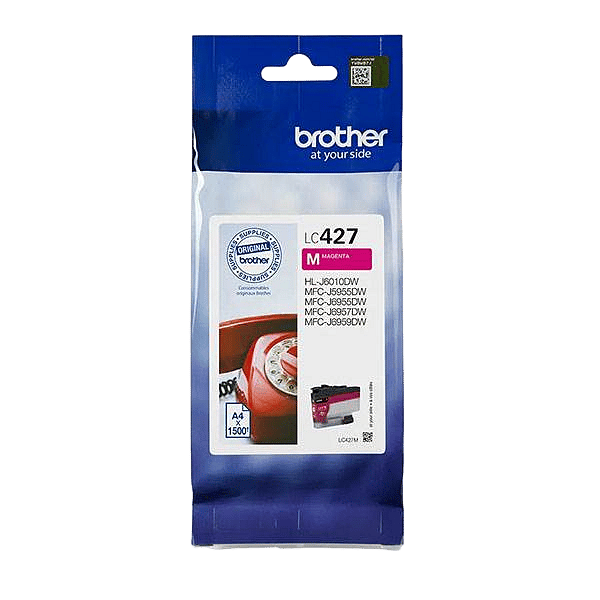 Brother LC427M Magenta 1500 páginas  Cartucho Tinta Original