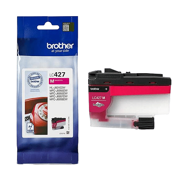 Brother LC427M Magenta 1500 páginas  Cartucho Tinta Original