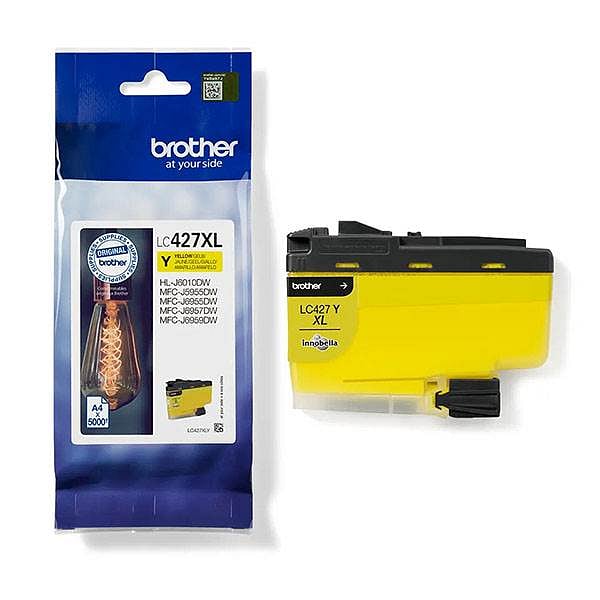 Brother LC427XLY Amarillo 5000 páginas  Cartucho Tinta Original