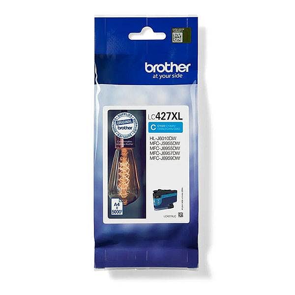 Brother LC427XLC Cian 5000 páginas  Cartucho Tinta Original