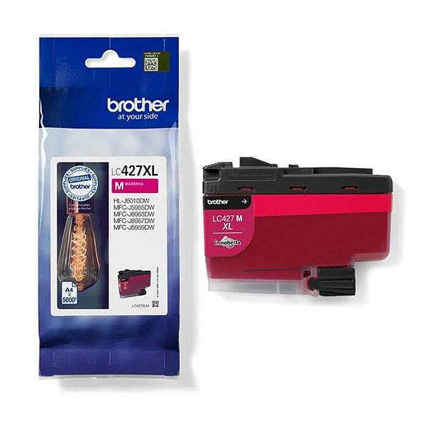 Brother LC427XLM Magenta 5000 páginas  Cartucho Tinta Original