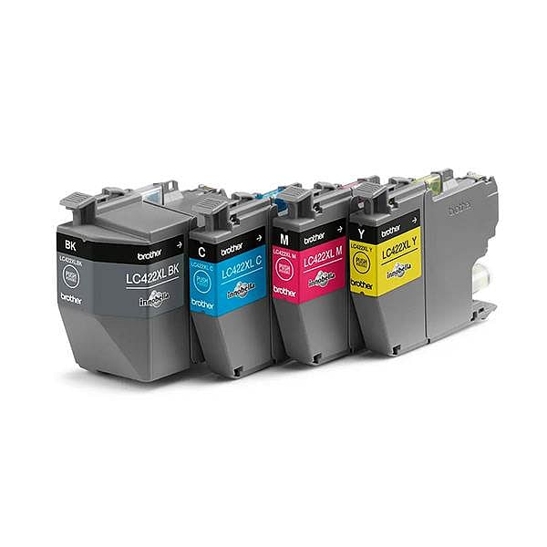 Pack de 4 cartuchos originales Brother LC422XLVAL BKCMY  Multipack alta duración