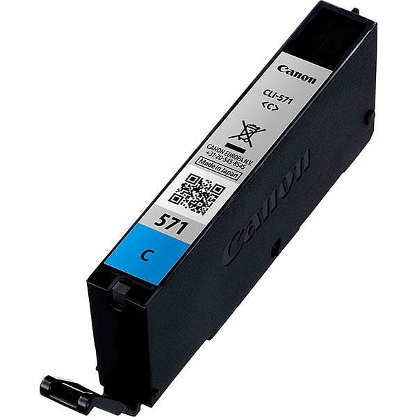 CARTUCHO TINTA CYAN CANON CLI571C