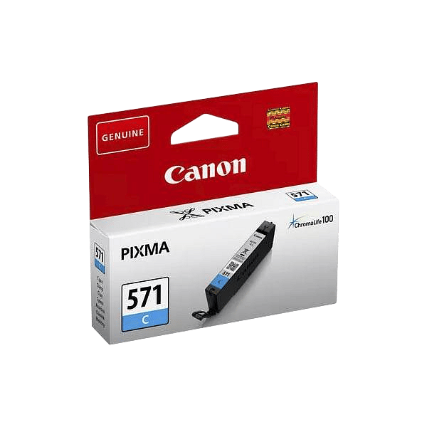 CARTUCHO TINTA CYAN CANON CLI571C