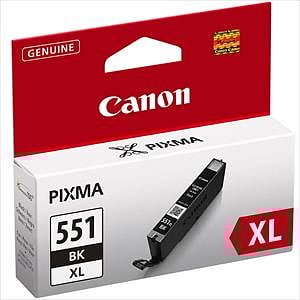 Canon CLI551BK XL Negro  Tinta