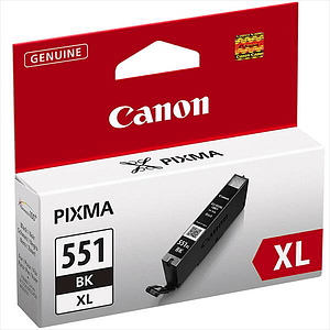 Canon CLI551BK XL Negro  Tinta