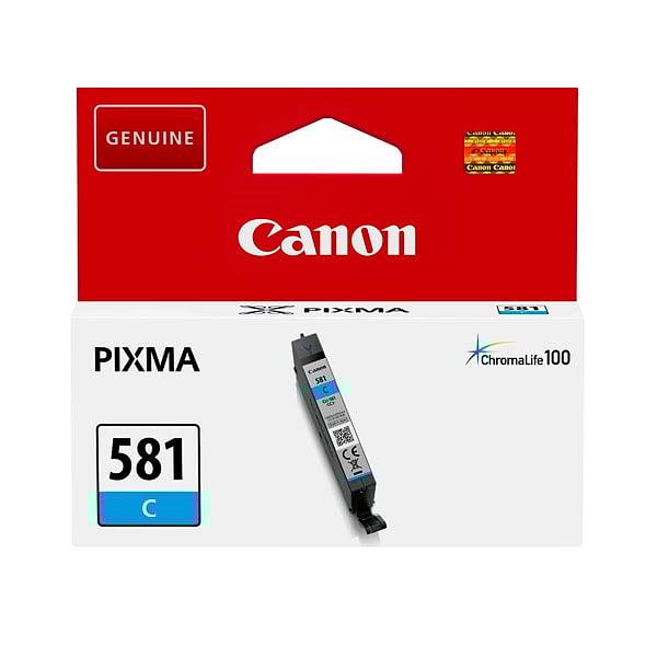 Cartucho tinta cyan Canon CLI581  Tinta