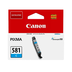 Cartucho tinta cyan Canon CLI581  Tinta
