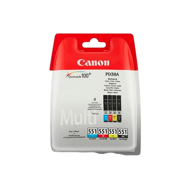 Canon CLI551BKCMY  Tinta