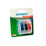 Dymo cinta en relieve autoadhesiva 3D x 3  Consumible