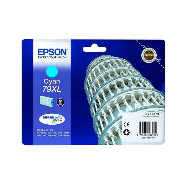 Epson 79XL Cian 171ML  Cartucho de tinta