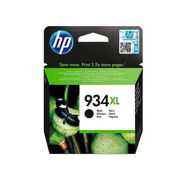 HP 934XL Negro 100 pag  Tinta