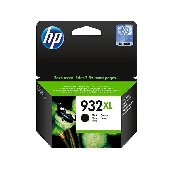 HP 932XL 1000 pag aprox Negro  Tinta