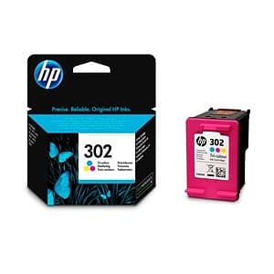 HP 302 Tricolor  Tinta