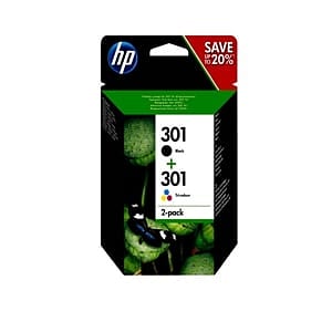 HP 301 negro y tricolor 190165 pag  Tinta