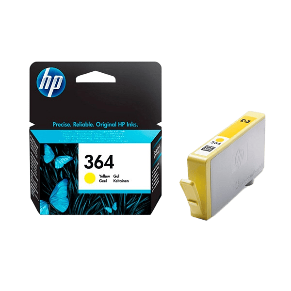 HP 364 amarillo Tinta