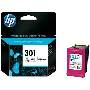 HP 301 tricolor 165 pag  Tinta