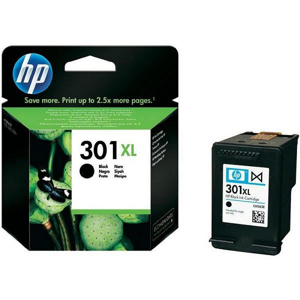 HP 301XL negro 480 pag  Tinta