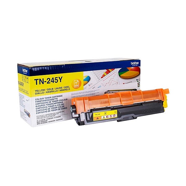 Brother TN245Y Amarillo 2200 páginas  Tóner