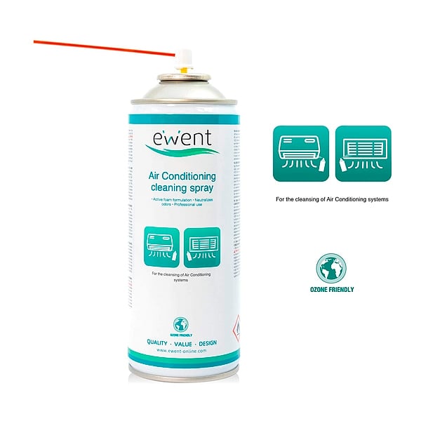 Ewent EW5619 Spray de Limpieza de Aire 400ml  Herramientas