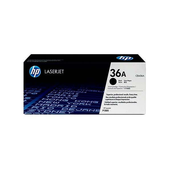 HP 36A Negro  Tinta