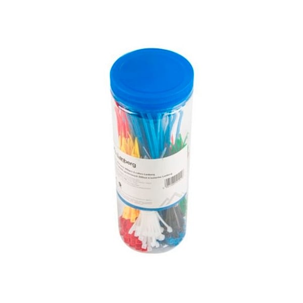 Lanberg bolsa 300 bridas variadas 6 colores  Herramientas