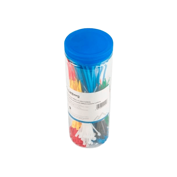 Lanberg bolsa 300 bridas variadas 6 colores  Herramientas