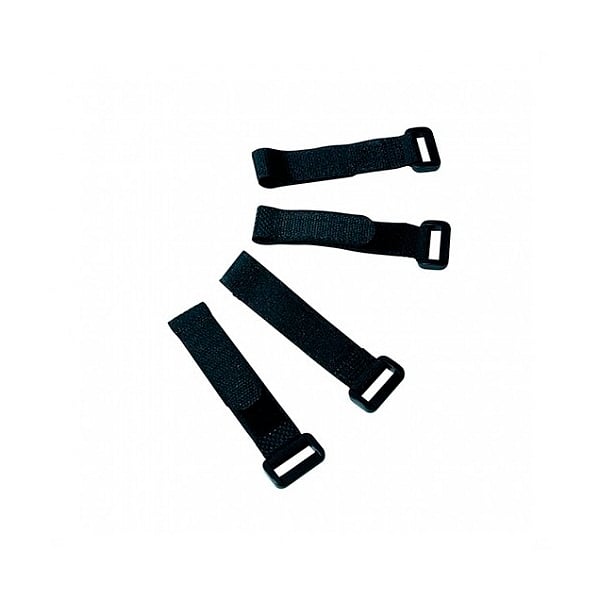 Logilink 10 bridas textiles velcro para cable negro