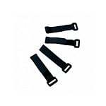 Logilink 10 bridas textiles velcro para cable negro