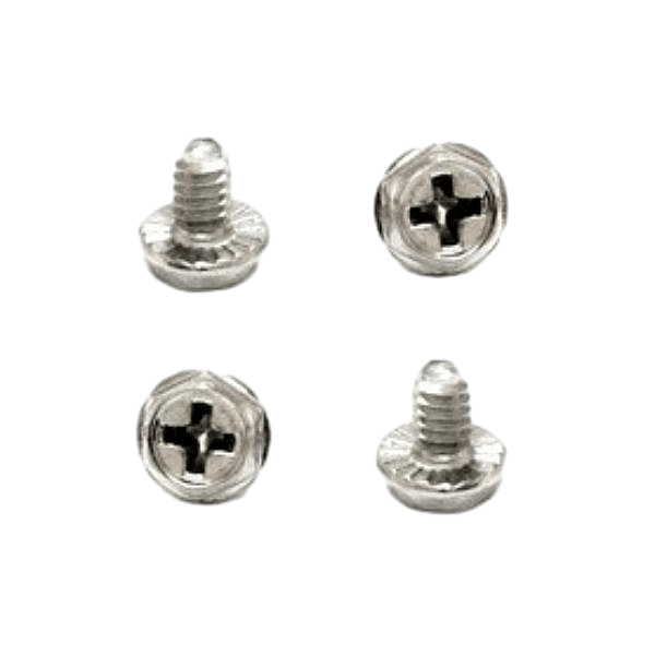 Set de 4 tornillos para fuente alimentación  Herramientas