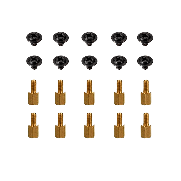 Set de 10 separadores placa base  tornillos  Herramientas