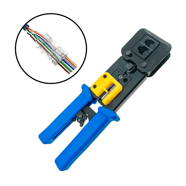 Crimpadora RJ11 RJ45 con corte de cable EZ  Herramientas