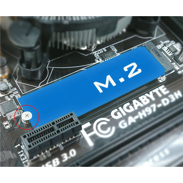 Tornillo M2 para Gigabyte  Herramientas