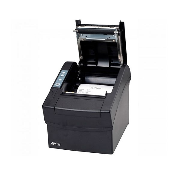 AVpos TC28W USBWIFI negra con avisador  Impresora Térmica