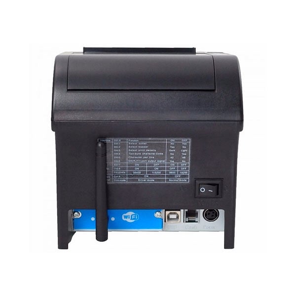 AVpos TC28W USBWIFI negra con avisador  Impresora Térmica