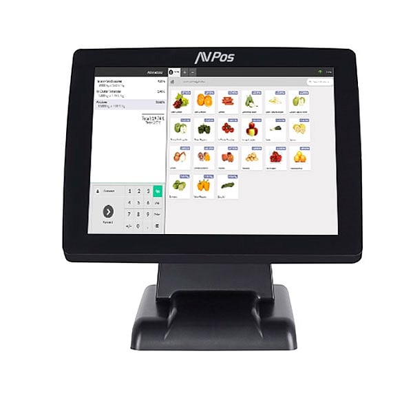 AVPos K3000B 15 J19004GBSSD64GB negro  TPV Compacto